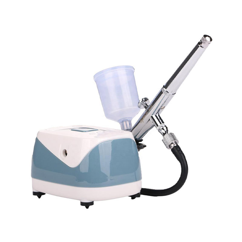 Mini -zestaw sprężarki powietrza Airbrush do dekoracji ciasta